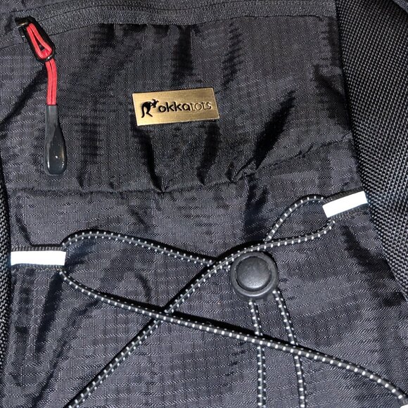 Okkatots Everyday Baby Diaper Bag Backpack Black New Condition - Picture 6 of 9